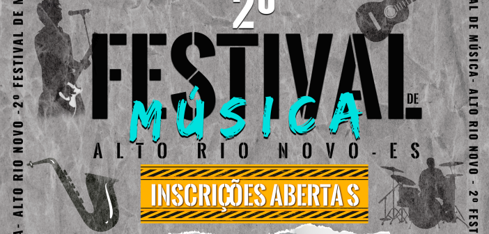 2° Festival de Música de Alto Rio Novo