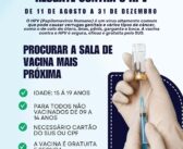 💉 CAMPANHA DE VACINAÇÃO CONTRA O HPV 💉