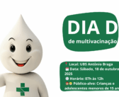 Dia D da Multivacinação será realizado neste sábado (18/10) em Alto Rio Novo