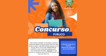 📣 CONCURSO PÚBLICO Nº 001/2025 – PREFEITURA MUNICIPAL DE ALTO RIO NOVO