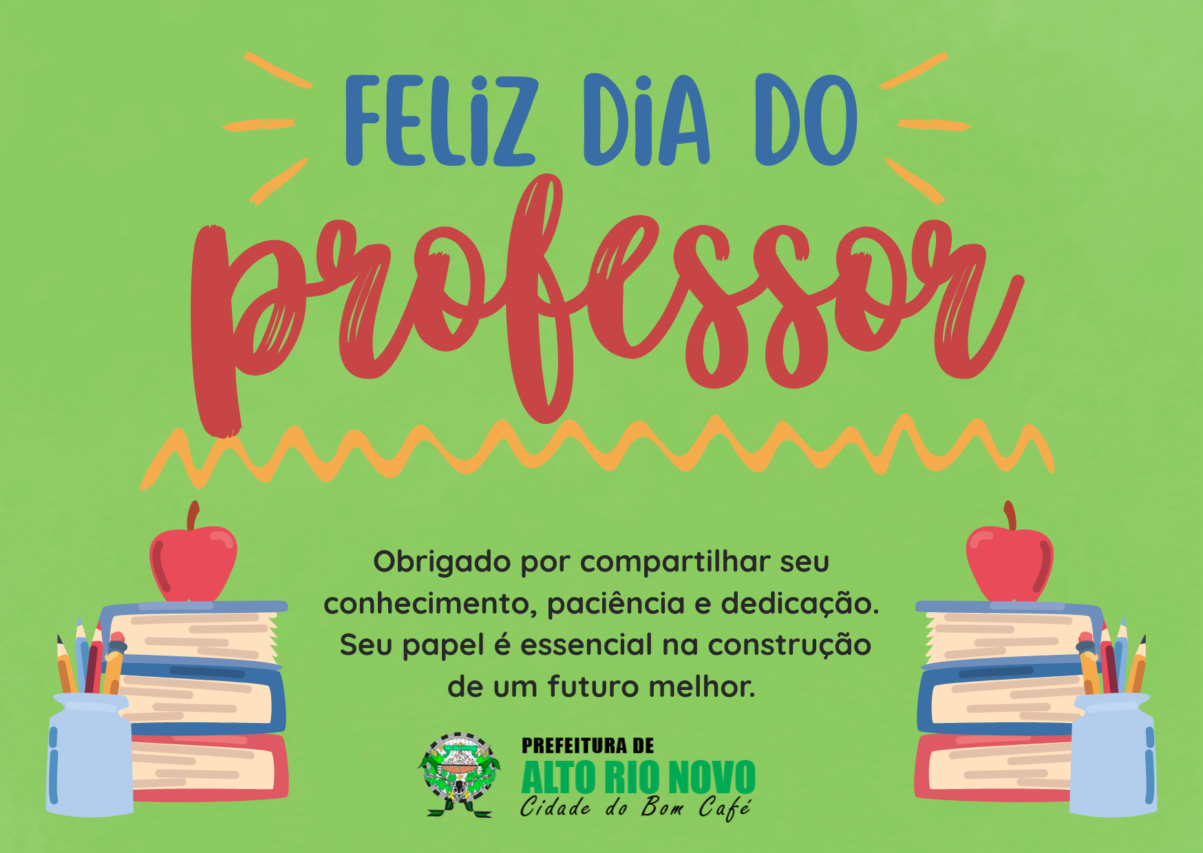 📚 15 de Outubro – Dia do Professor 📚