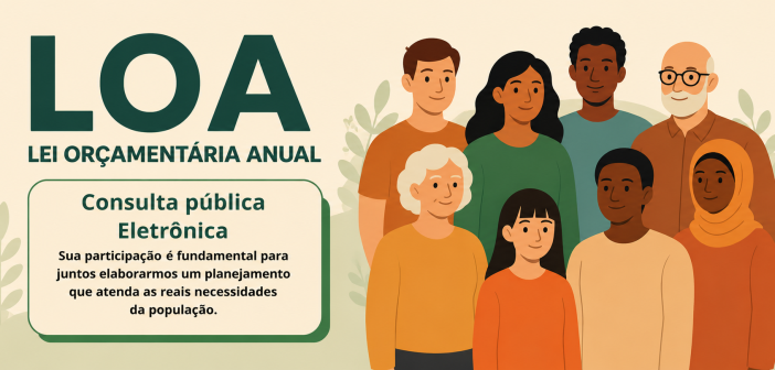 LOA: Prefeitura abre consulta pública para participação da população